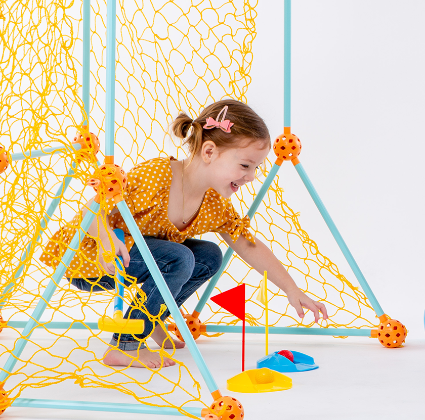 It's not just a playhouse but a toy.